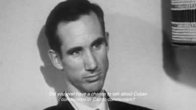 Did you ever have a chance to talk
about Cuban communi or Castro Con? - The Assassination & Mrs. Paine