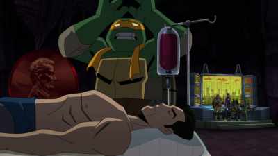 Did everyone else know that
Batman is Bruce Wayne? - Batman vs Teenage Mutant Ninja Turtles