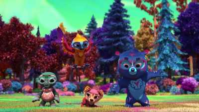 -Did you feel that?
-That might be the geyser. We'd better go. - Spirit Rangers