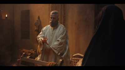 - Did you forget the...
- What does he mean, Mary? - The First Temptation of Christ