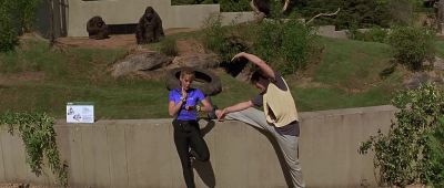 Did you get a whiff of that guy's cologne - Fierce Creatures