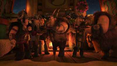 Did we get him?
(SIGHS WOOZILY) - How to Train Your Dragon: Snoggletog Log