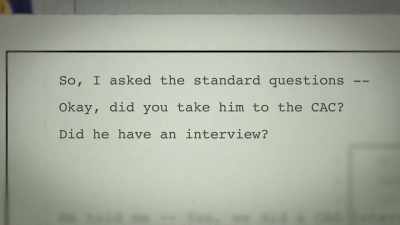 Did he have an interview?" - Outcry