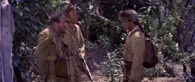 - Did you have some trouble?
- I got an arrow through my leg. - Many Rivers to Cross