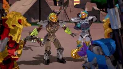 -Did you have the vision?
-The maze? Yeah. - Lego Bionicle: The Journey to One