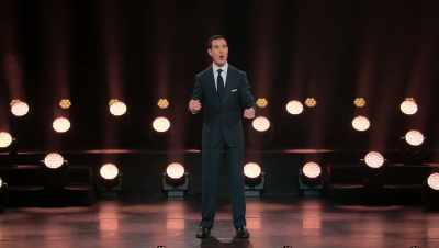 "Did you hear about Steve?"
"What happened to Steve?" - Jimmy Carr: Natural Born Killer