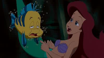 Did you hear something - The Little Mermaid
