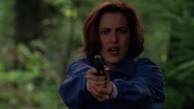 - Did you hit it?
- I don't know. - The X-Files
