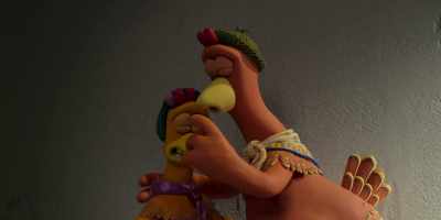 -Did they hurt you?
-I'm fine, but I think they eat… - Chicken Run: Dawn of the Nugget