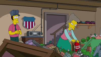 Did I do something-- I can die now. - The Simpsons