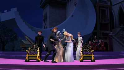 -Did I miss anything?
-[Uberta sobbing] - The Swan Princess: A Fairytale Is Born
