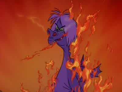 Now, Mim, Mim, no dragons, remember? - The Sword in the Stone