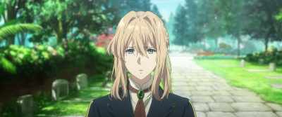 Did I trouble you? - Violet Evergarden: The Movie