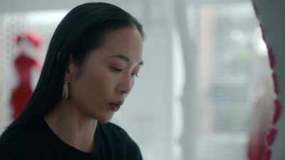 Did she in fact tell you
that she's done with modelling? - Geek Girl