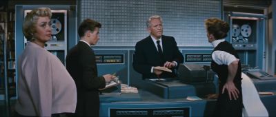 Did you invent some kind of a machine that carries mail - Desk Set