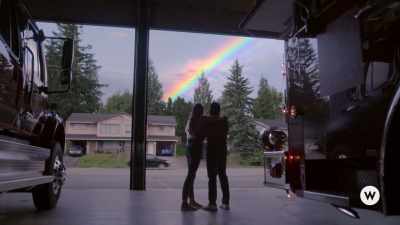 Did you know that rainbows
actually are circles, - Love on Fire