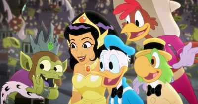 Did you know the king has his own pail?
(toots) - Legend of the Three Caballeros