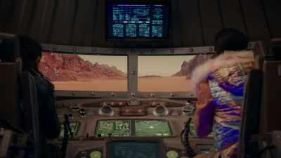 Did you know the landing retros swivel - Red Dwarf: The Promised Land