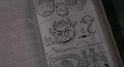 Did not Ralph describe such a countenance? - The Blood on Satan's Claw