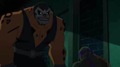Did they not tell you
about me, little turtle? - Batman vs Teenage Mutant Ninja Turtles