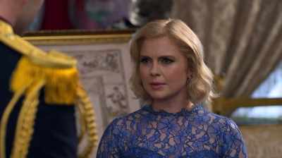 Did you notice the look
that Simon and Lynn exchanged - A Christmas Prince: The Royal Baby