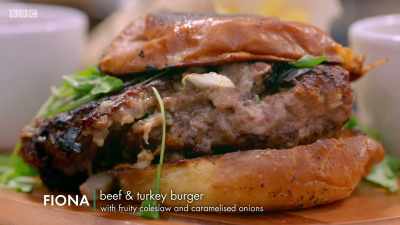 Did you put two burgers in there? - Britain's Best Home Cook