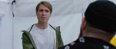 Did she say anything about where she was
going, where she's camping, her name? - The Festival