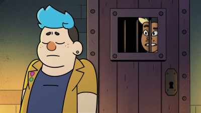 -Did you say something, Barney?
-Uh, yeah. I, uh-- - Dead End: Paranormal Park