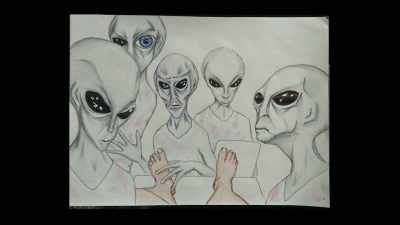 Did you see any humanoids
of any shape or size or type - Truth Hunter