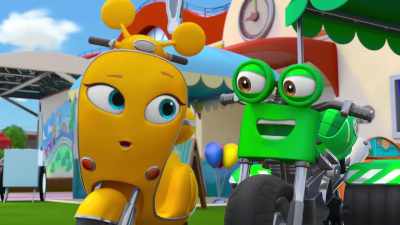 - Did you see how fast our Mega
Cool Beat Blaster went? - Ricky Zoom