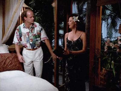 Did you see how Mr. Perfect
kept rubbing it in, just to get my goat? - Frasier