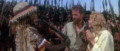 Did you see his necklace? - King Solomon's Mines
