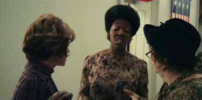 Did you see she
managed to bring out - Mrs. America