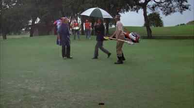 Did you see that? Miracle, eh? - Caddyshack