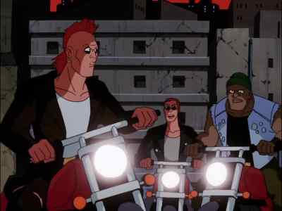 - Did you see that?
- No way. - The New Batman Adventures