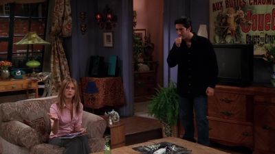 Did you see that? The inappropriate,
and the pinching? - Friends