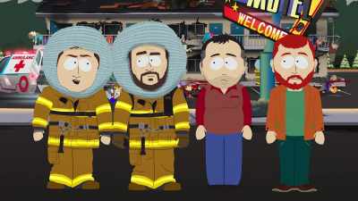 Did you see where the guy
in the suit went afterwards? - South Park: Post COVID: The Return of COVID