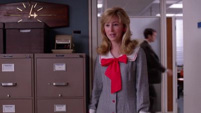 - Did you send Scarlett somewhere?
- No, Meredith. - Mad Men