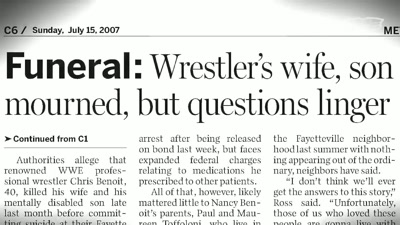 Did steroids play a role, or
is there another explanation? - The Nine Lives of Vince McMahon