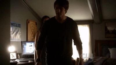 Did tanner give you
a hard time today? - The Vampire Diaries