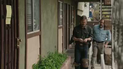 Did he tell you where he was
going or leave a forwarding address? - The Cleaner