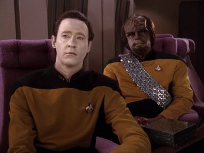 Did the shuttle's logs
show Galen's itinerary? - Star Trek: The Next Generation