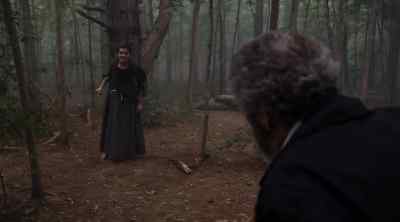 Did you think it would only take
one knife to kill me, Reverend? - Salem