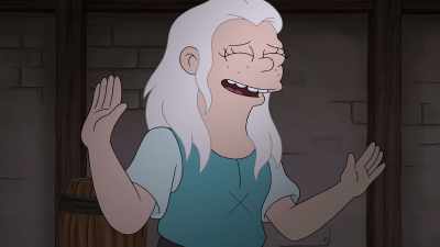 Did you wanna maybe dance?
No, me neither. - Disenchantment