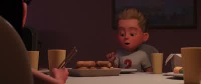 Did you wash your handsWith soapDid you dry themWhat Is this all vegetables Who ordered all vegetablesI did They're good and you're going to have someAre we going to talk about itWhat The elephant in the roomWhat elephant I guess not then - Incredibles 2