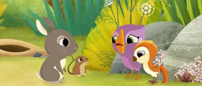 Did you-- did you speak to him? - Puffin Rock and the New Friends
