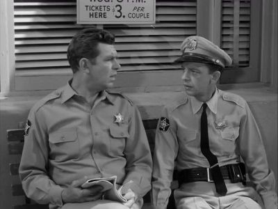 DID YOU GIVE HIM
A TICKET? - The Andy Griffith Show