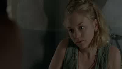 Did you see anything? - The Walking Dead