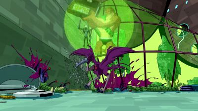 >> DID YOU THINK TO PREVENT ME
FROM TELEPORTING ANYONE IN? - Ben 10: Omniverse