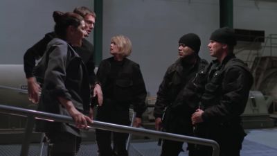 Didn't you guys
leave here in a submarine? - Stargate SG-1